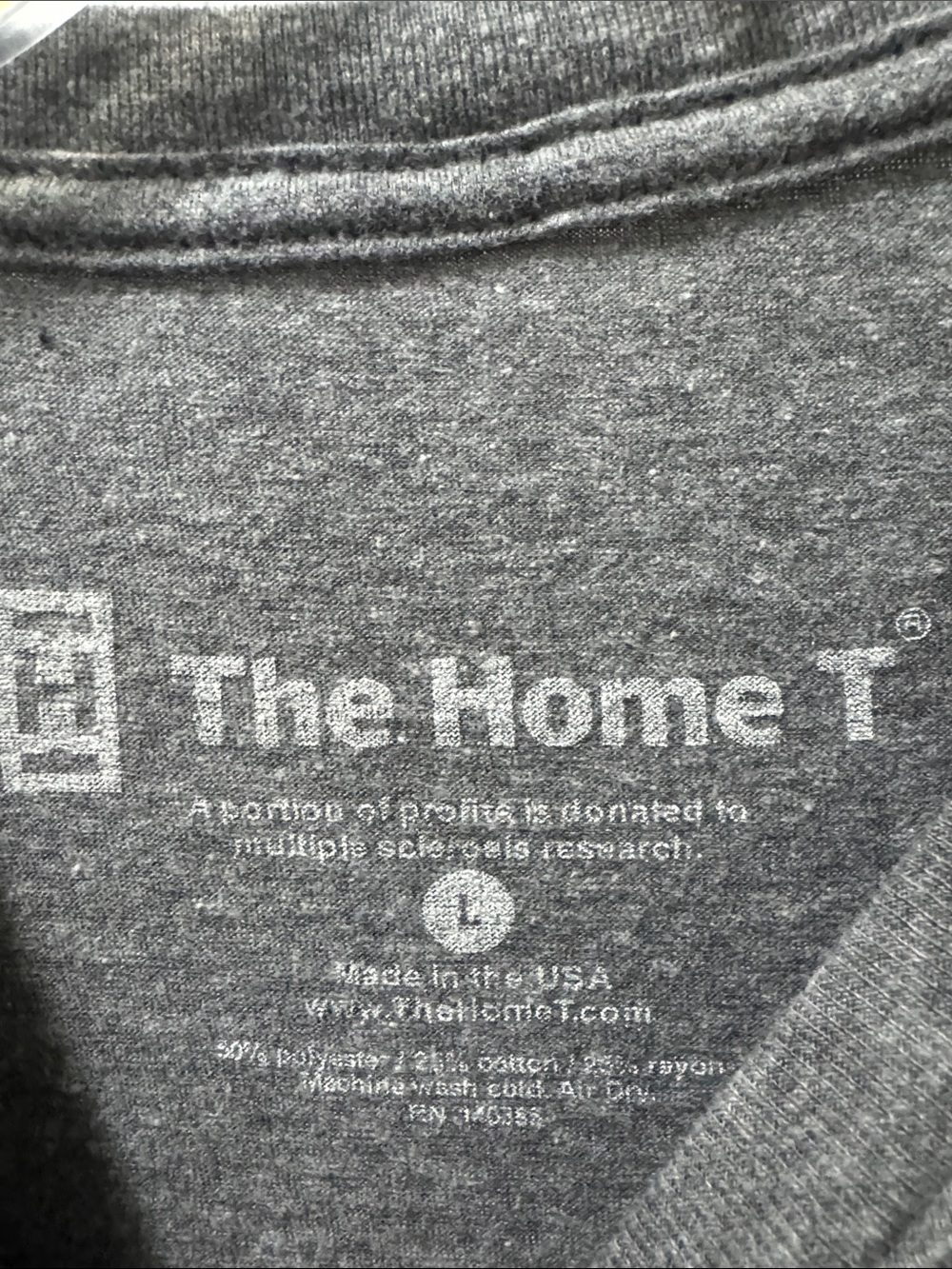 Practically Perfect Gray Short Sleeve Tee - Picture 2 of 2
